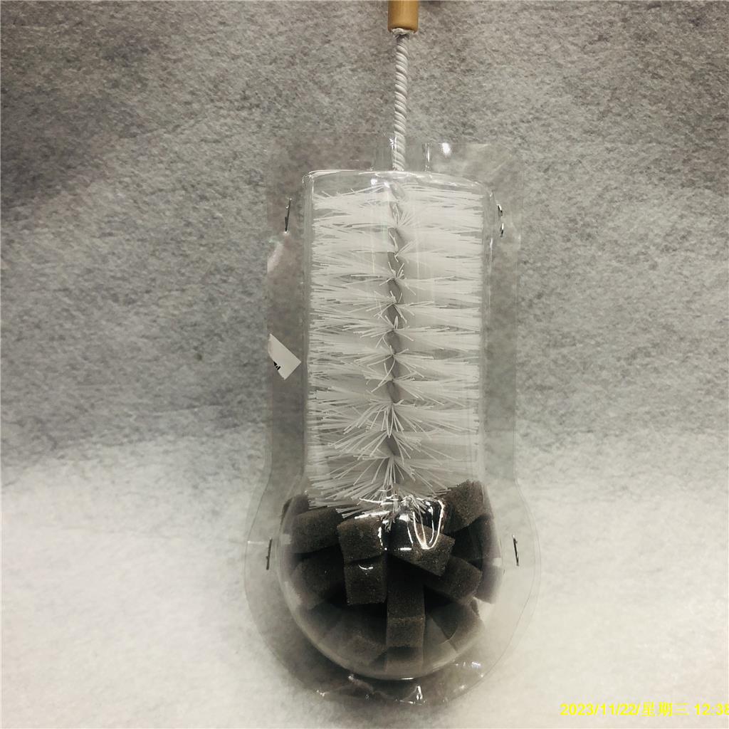 可伸缩柄杯刷长柄羽毛型百洁布洗瓶刷清洗清洁海绵瓶刷RS-300028详情13