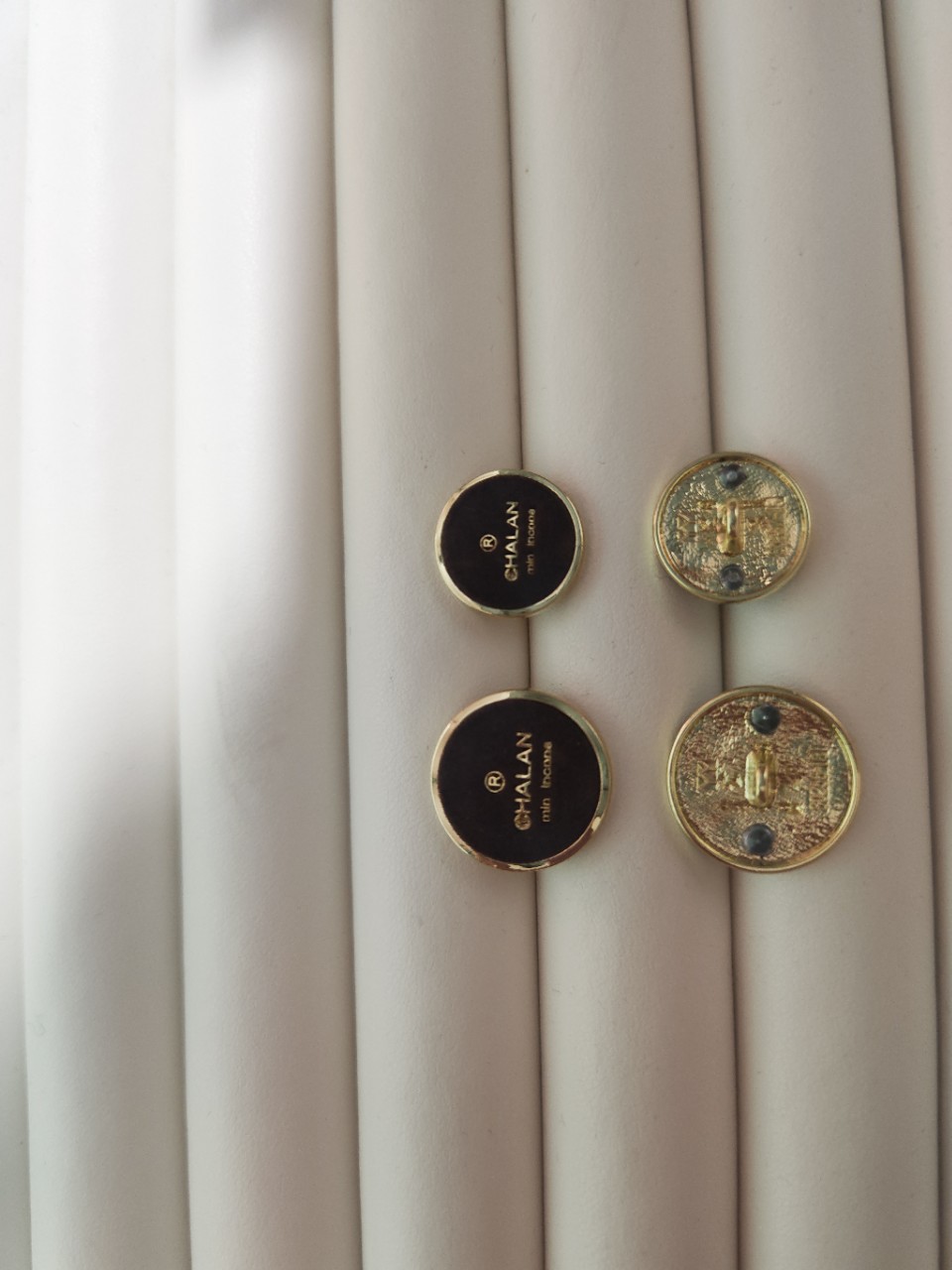 DEL-9700# flocked double-button Angora red chanel-style British style top and coat, hand-sewn for fashion pic 4