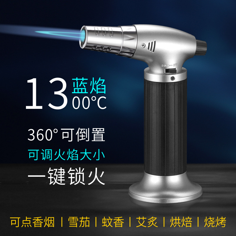 Electronic spark high-temperature welding gun spray gun, direct impact anti-wind adjustable size, circulating inflation spray gun pic 1