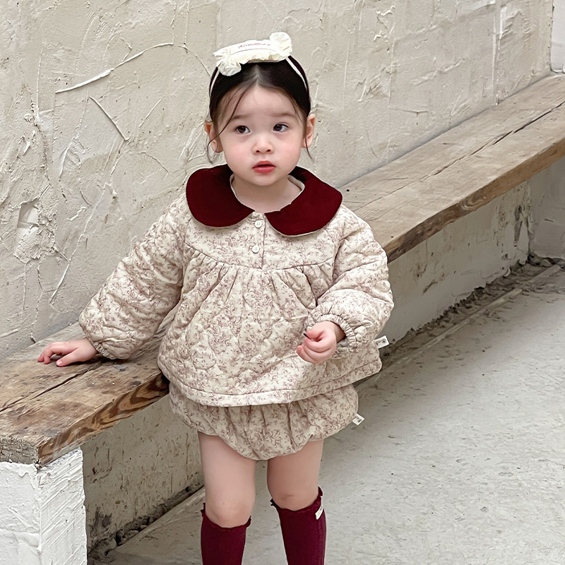 蔗梨童装女童连衣裙2024秋冬新款儿童韩版背心公主裙上衣宝宝衣服详情3