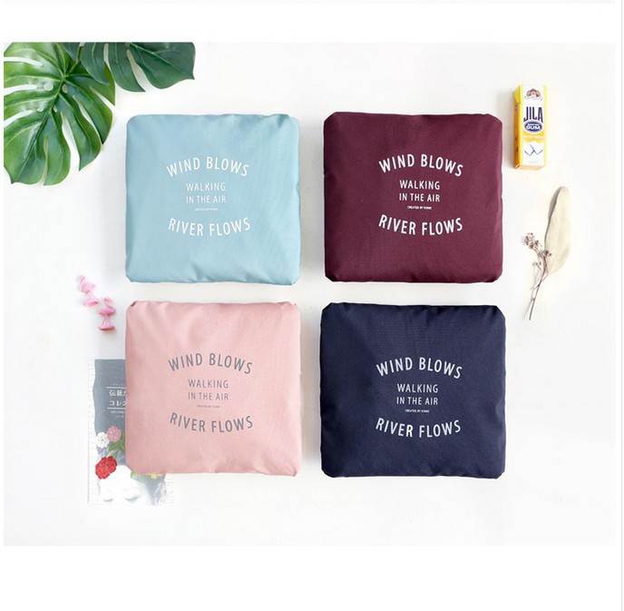 Korean version airplane bag, foldable travel storage bag, clothing bag, large business trip organizing bag, luggage bag storage bag pic 4