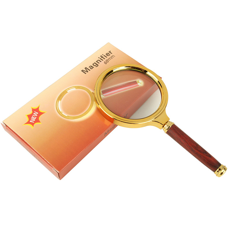 Factory direct supply of portable high-definition magnifying glasses for the elderly, handheld reading and cultural toys, high-magnification magnifying glasses for the elderly wholesale pic 5