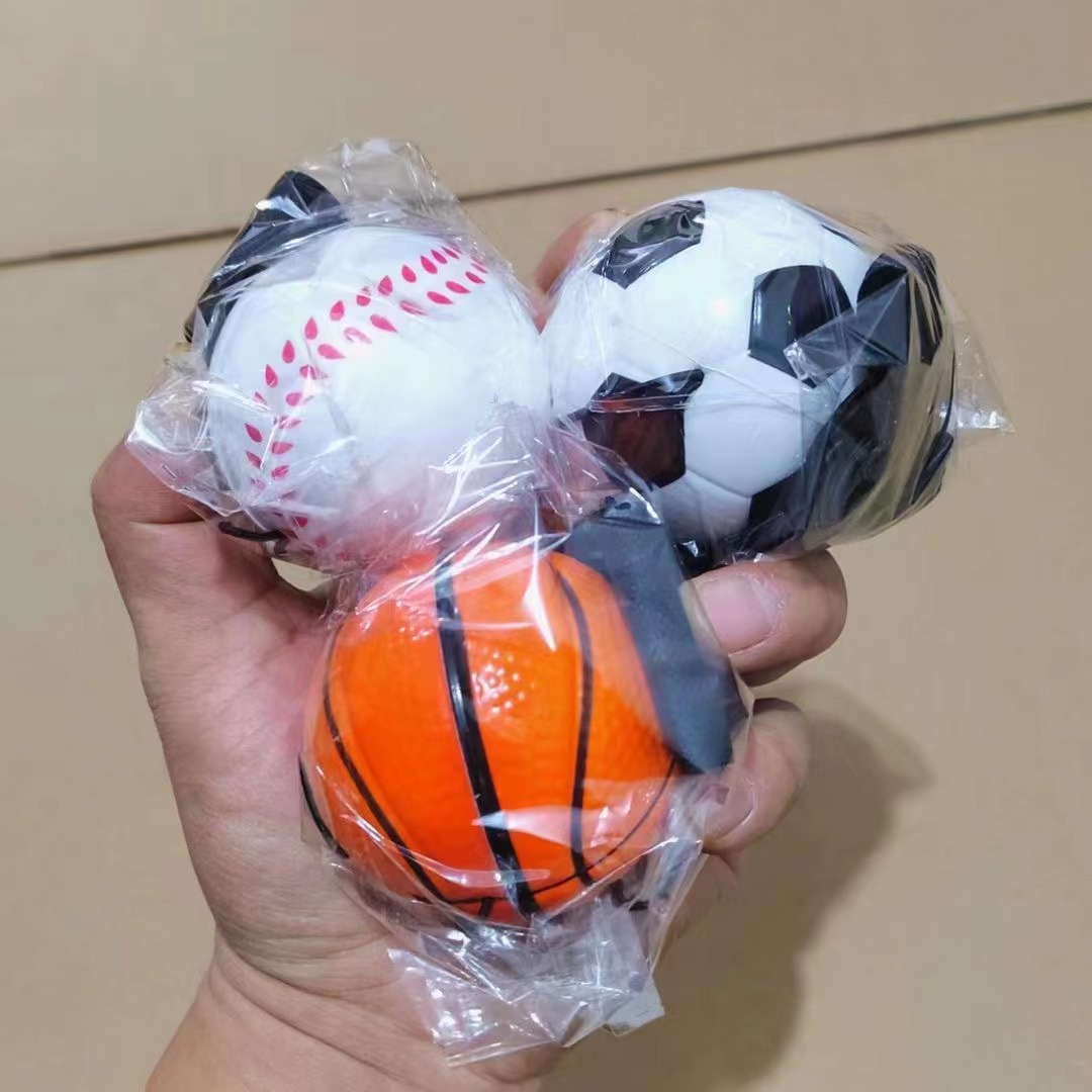 PU高弹老人健身锻炼神器手抛弹力球手腕弹力球创意回弹足球篮球玩详情3