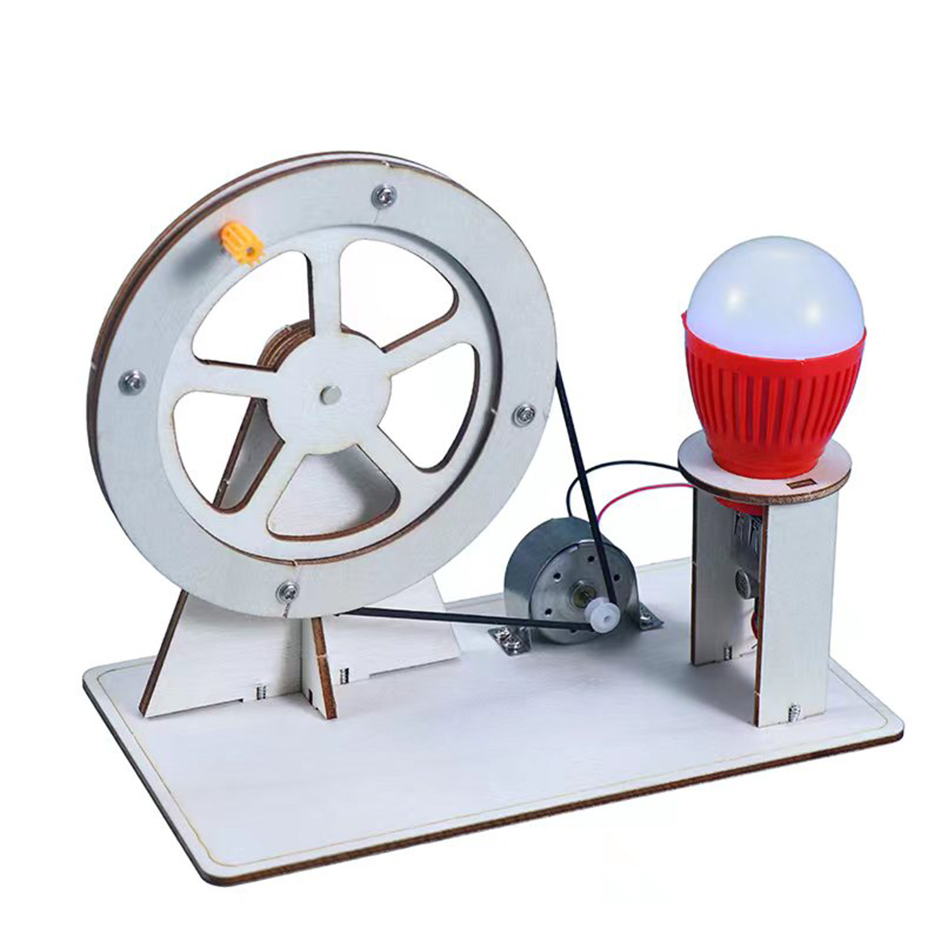 Customized hand-cranked generator material package, diy educational science experiment set for primary and secondary school students, maker production pic 12