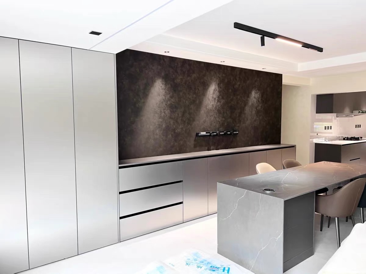 碳晶板木饰面墙板防水防潮集成墙板背景墙装饰室内装修护墙板工厂详情10