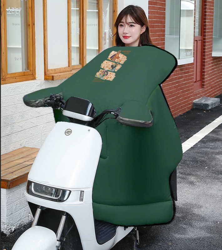 日系简约骑行防风被摩托车电动车通用挡风被冬季加厚保暖防风罩详情28