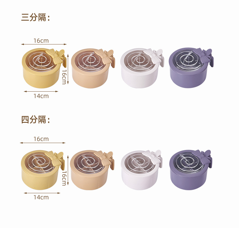 2021 New creative covered seasoning storage box, lollipop seasoning box, seasoning jar, kitchen divided style seasoning jar pic 13