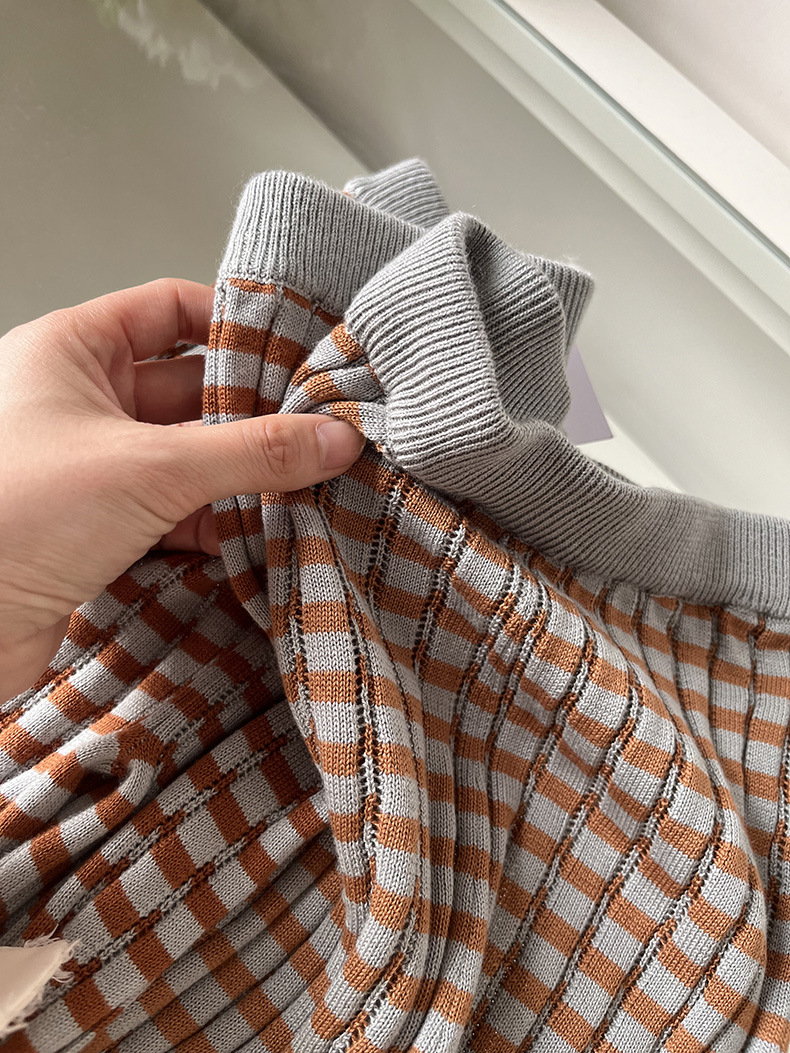 knit planet女童领结上衣镂空喇叭裤套装夏季薄款莫代尔棉针织衫详情6