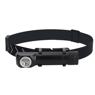 LED感应头灯USB充电户外防水强光钓鱼 铝合金手电筒头灯详情1