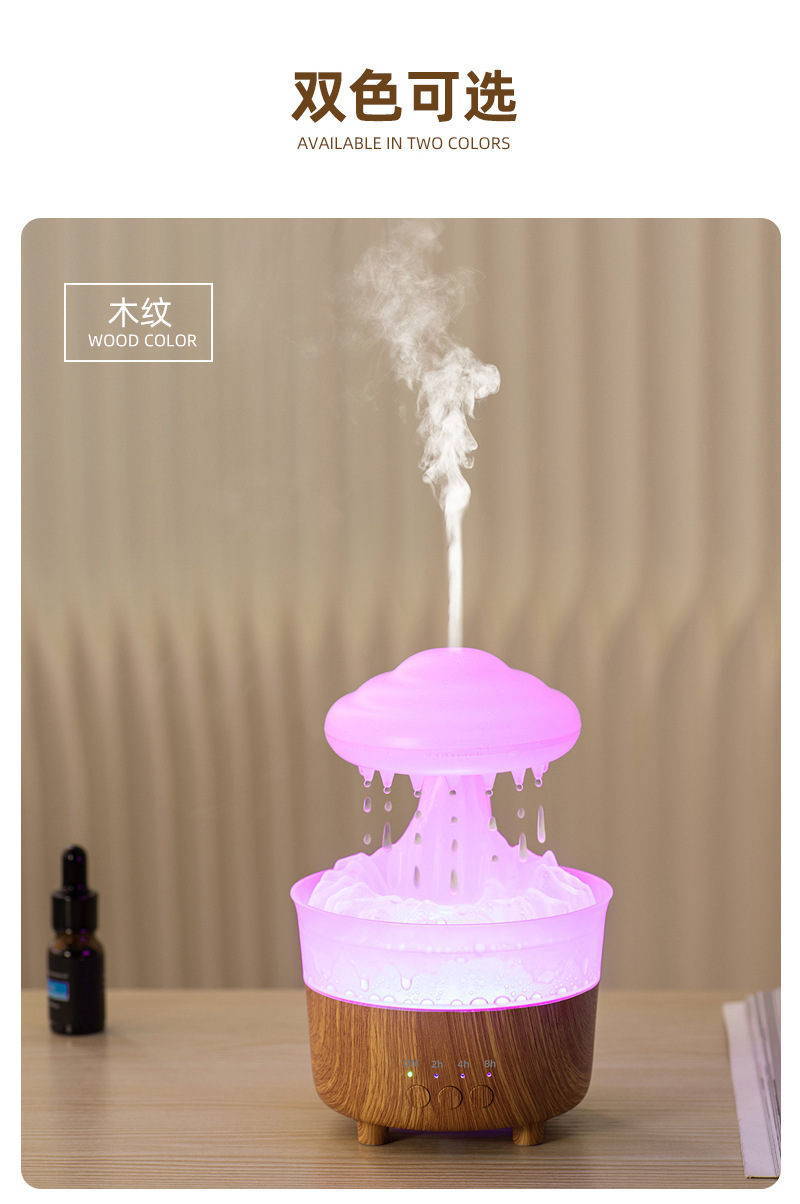 Small portable air humidifier, household large fog capacity, mini desktop humidifier, automatic fragrance sprayer pic 13