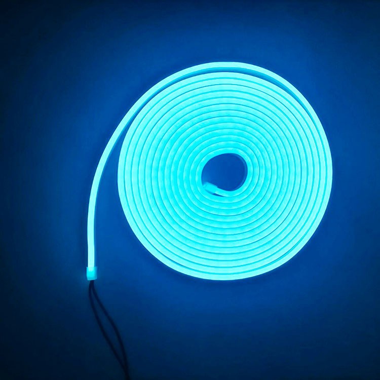 LED silicone neon light strip set: 12v low-voltage 6x12 high-brightness monochrome DIY-shaped decorative flexible line light pic 15