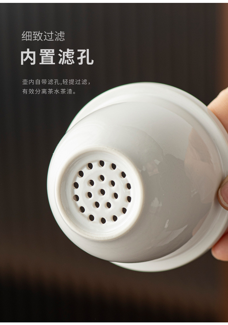 Wholesale portable travel tea sets, outdoor kung Fu tea set sets, Quick guest cups, festival Chinese-style business gifts, logo pic 26