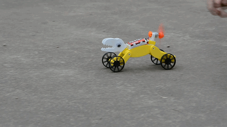 邢老师 创意科技恐龙电动车5岁以上学生DIY手工拼装玩具车详情4