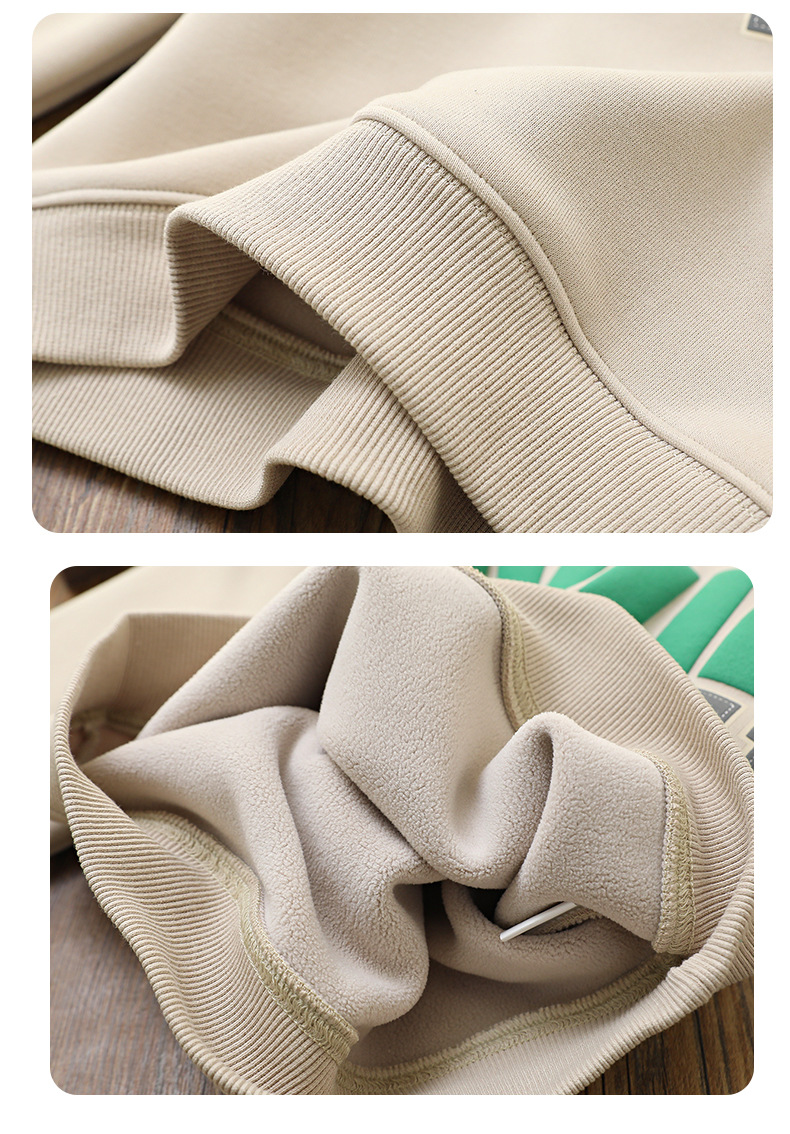 侠客熊童装男童加绒卫衣儿童外穿秋冬装新款加厚中大童保暖上衣潮详情22