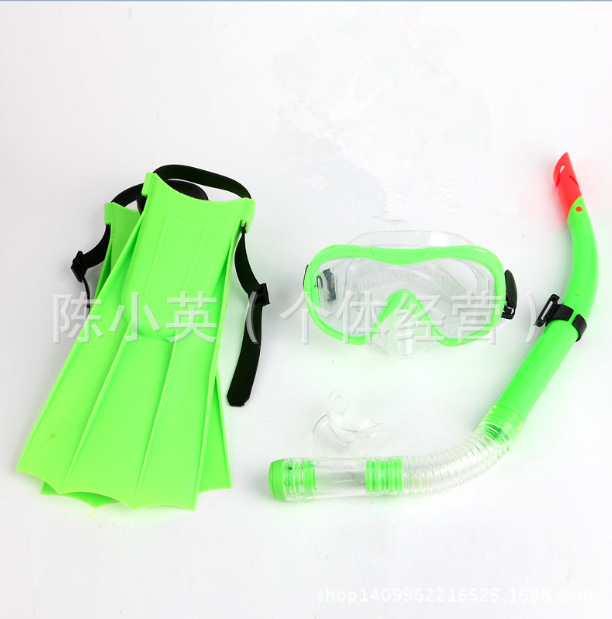 Factory direct sales of diving goggles, dry snorkeling tubes, flippers, snorkeling three treasures, diving equipment and tools pic 2