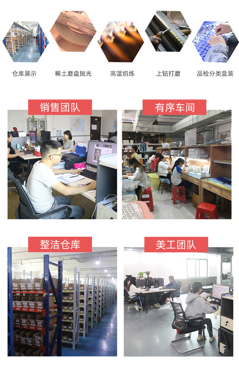 新款网红洞洞鞋松石珍珠配件 鞋钻饰品装饰扣配件 diy水晶工字扣详情13