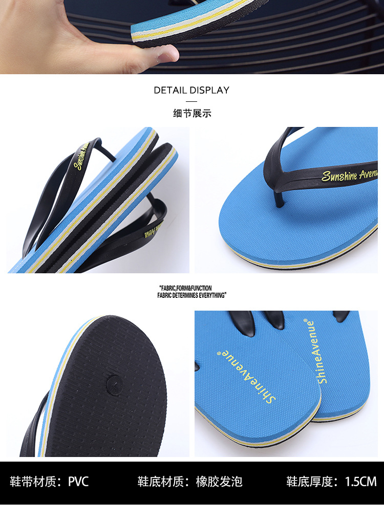 耐磨人字拖高级网红外穿新款男居家凉鞋个性爆款凉拖夏防滑拖鞋女详情19