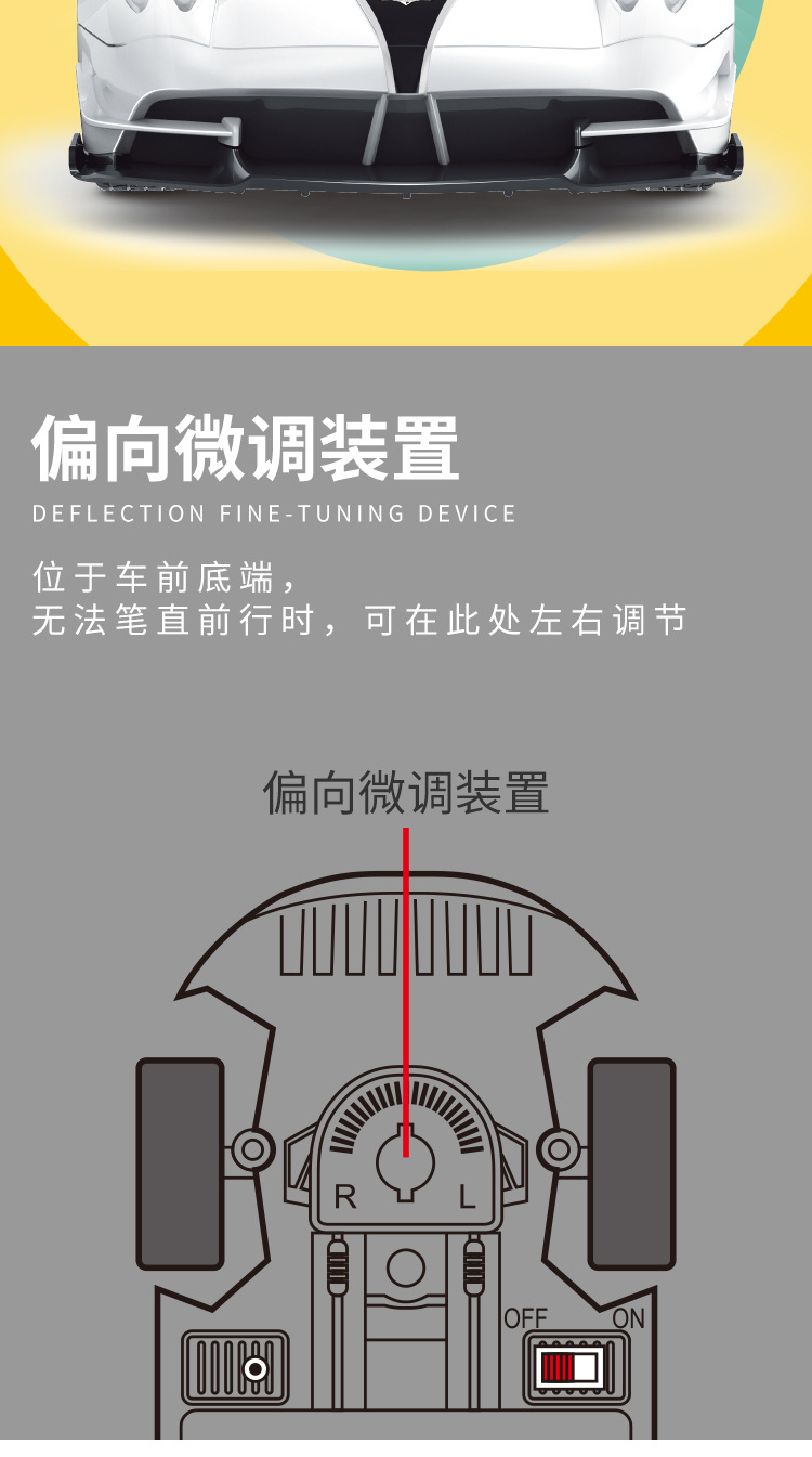 Wireless remote control car five-way electric simulation model 1:12 Pagani door opening package electric street stall toy wholesale gift pic 4