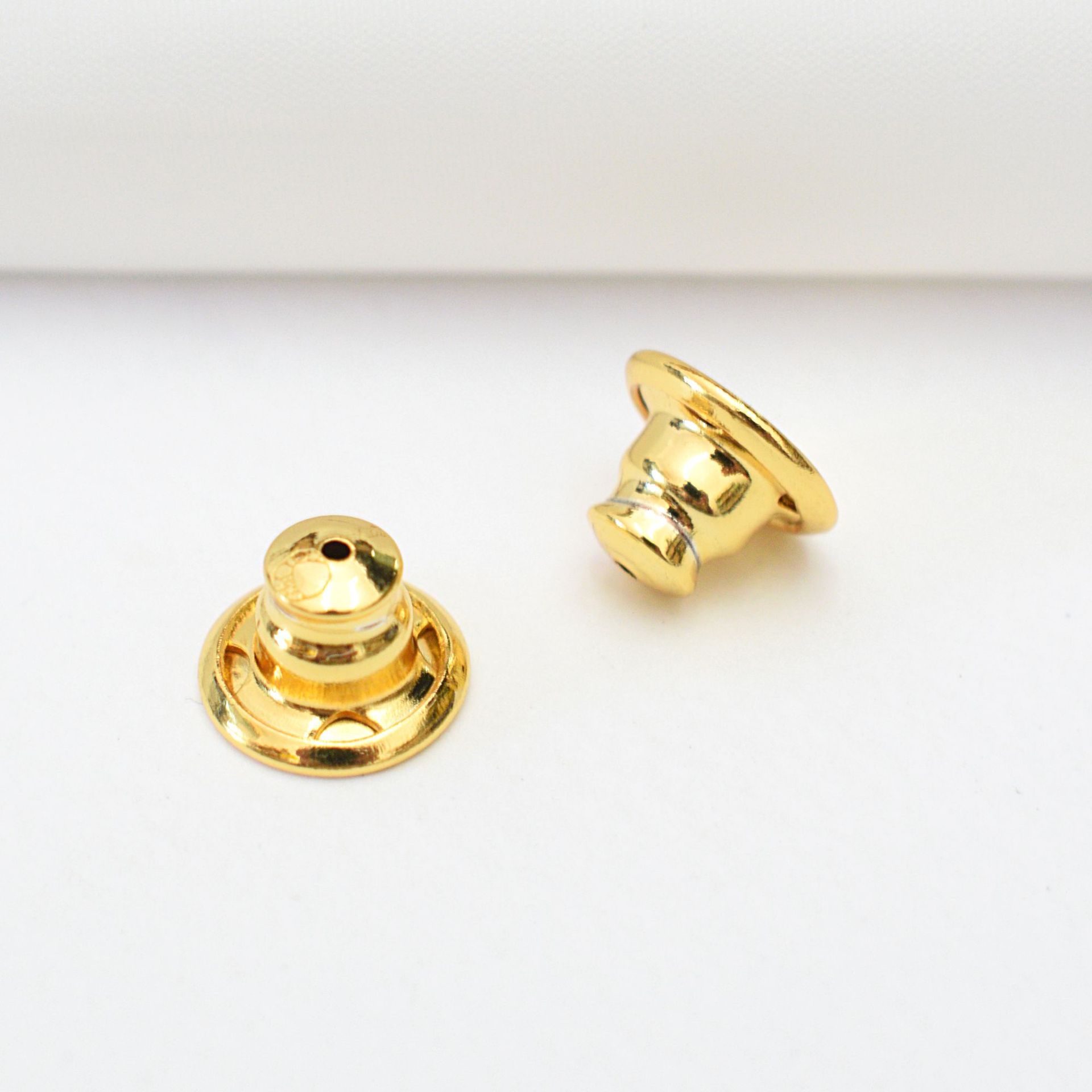 大号飞碟圆柱耳堵 14k真金保色耳帽耳塞配饰 diy手工耳饰耳堵批发详情14