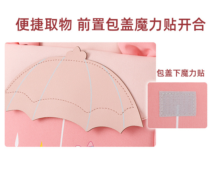 New color-matched cartoon backpack for middle and large classes of primary school students, as well as backpacks for boys and girls in preschool classes pic 9