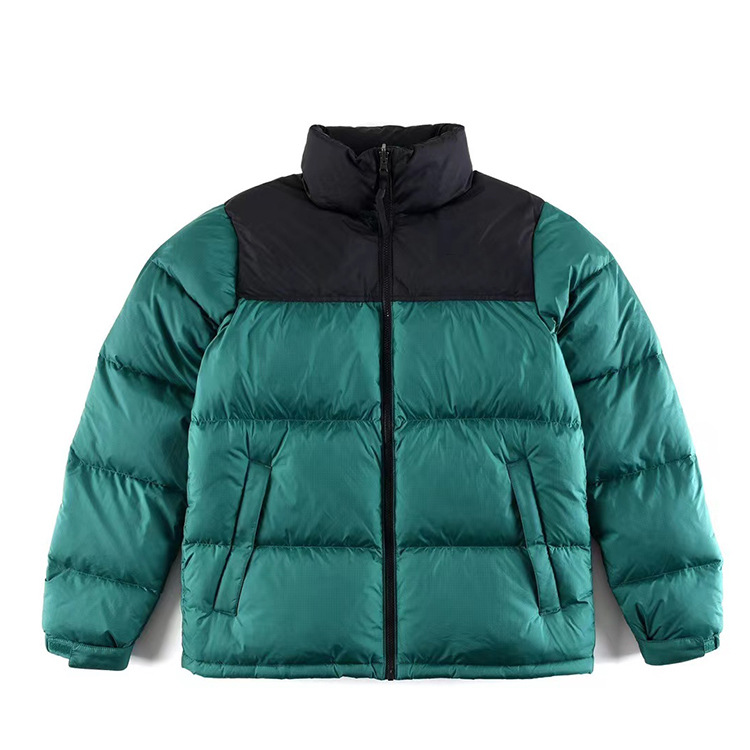 1996 hombre multicolor abajo chaqueta con capucha corto cuello de pie tendencia de moda casual cómodo abrigo 23 años venta caliente pic 11