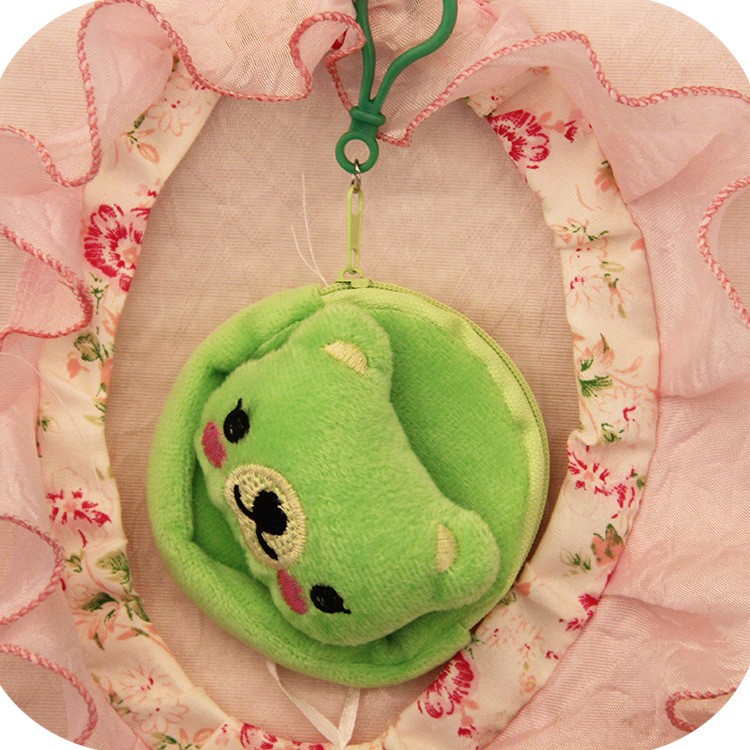Wholesale key case, creative coin purse, cartoon fabric coin purse pic 13