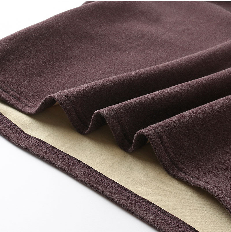 HD秋冬德绒保暖内衣男女士套装AB面圆领秋衣秋裤T9908高详情10