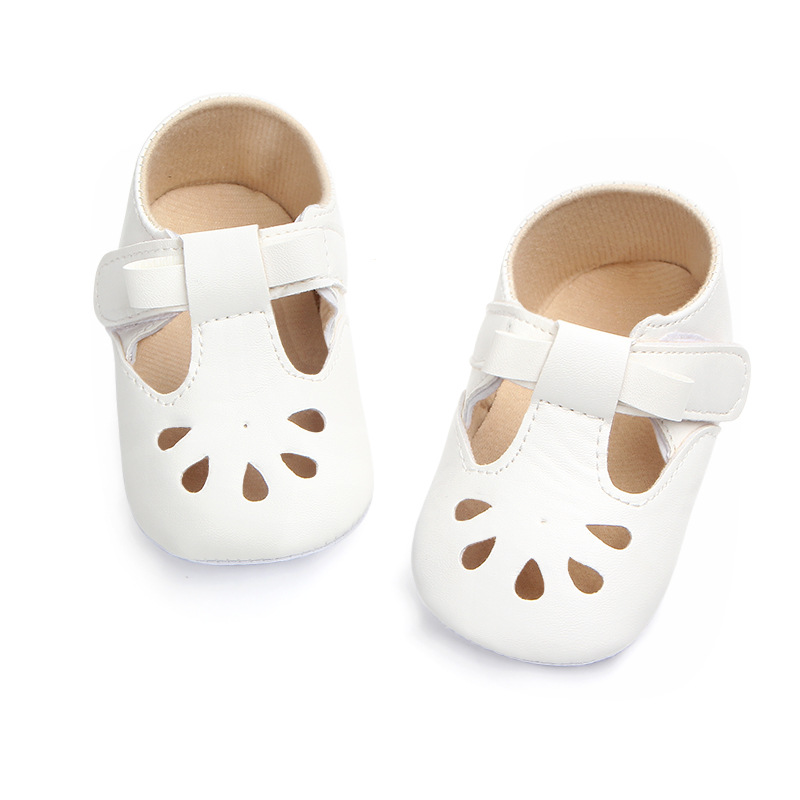 Wholesale of best-selling multi-color perforated baby shoes, anti-slip walking shoes, semi-rubber soles and soft-soled baby shoes 0921 pic 29