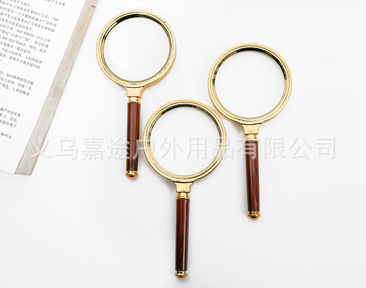 High-definition handheld magnifying glass 10x high power focusing ignition, children, students, elderly reading, wholesale distribution pic 7