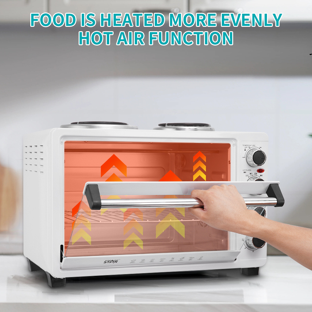 winningstar Cross-border Exclusive home egg tart, Pizza, Roast Chicken multi-functional 45L British and European Standard oven pic 7