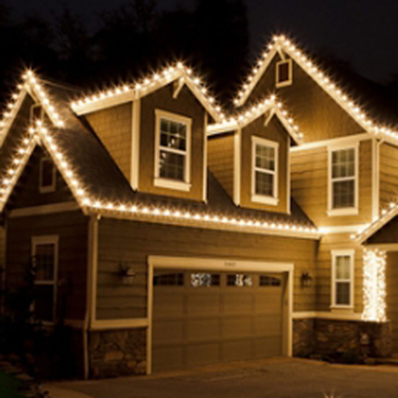 Factory in-stock LED light strings, outdoor waterproof exposed lights, wedding decorations, Christmas bar colored lights, cross-border hot sales pic 13