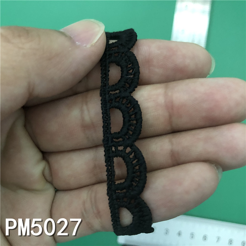 New Lolita embroidery water-soluble lace, milk silk single-sided small flower wave lace, lace with barcode pic 24