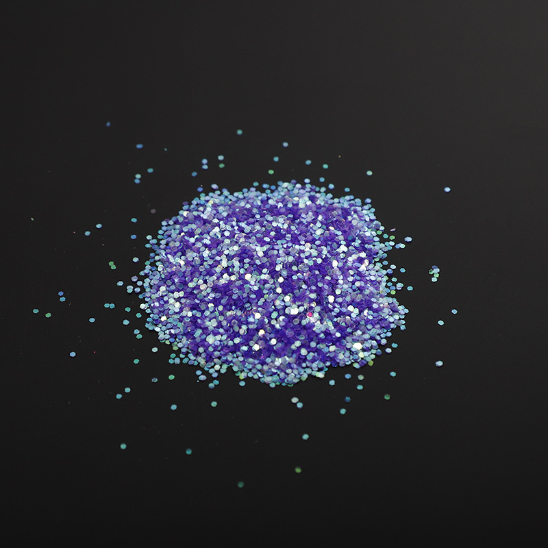 1/24 Iridescent Seven-Color Golden Onion Powder, Dazzling Glitter Powder, 1kg package, 1mm Seven-color Laser Powder, Nail sequins, High Gloss, waterproof pic 16