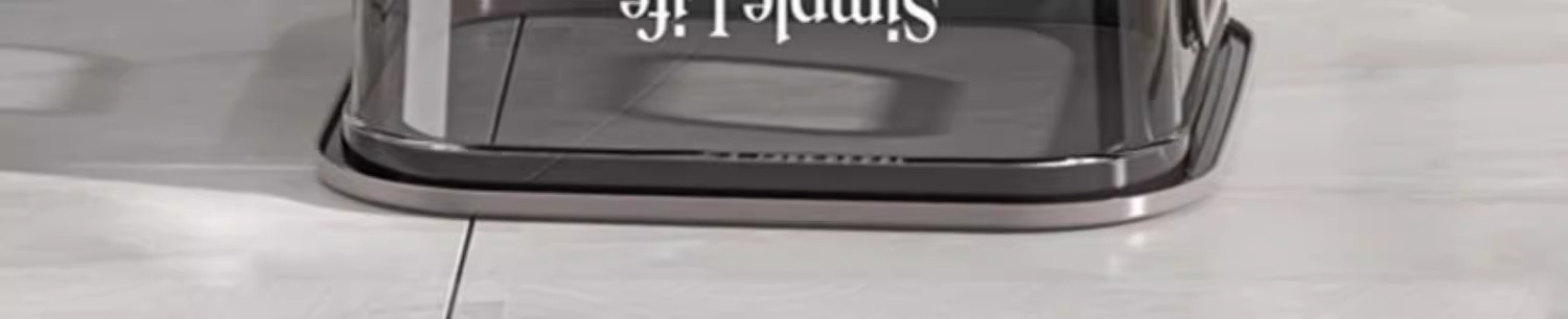 Wholesale of large-sized plastic trash cans for environmental sanitation toilets, outdoor tabletop classification, uncovered, transparent household trash cans for hotel kitchens pic 16