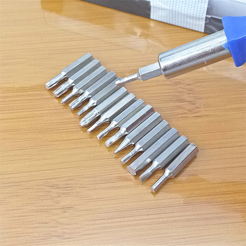 Factory direct supply 15pc multi-purpose screwdriver square box tool set wholesale pic 11