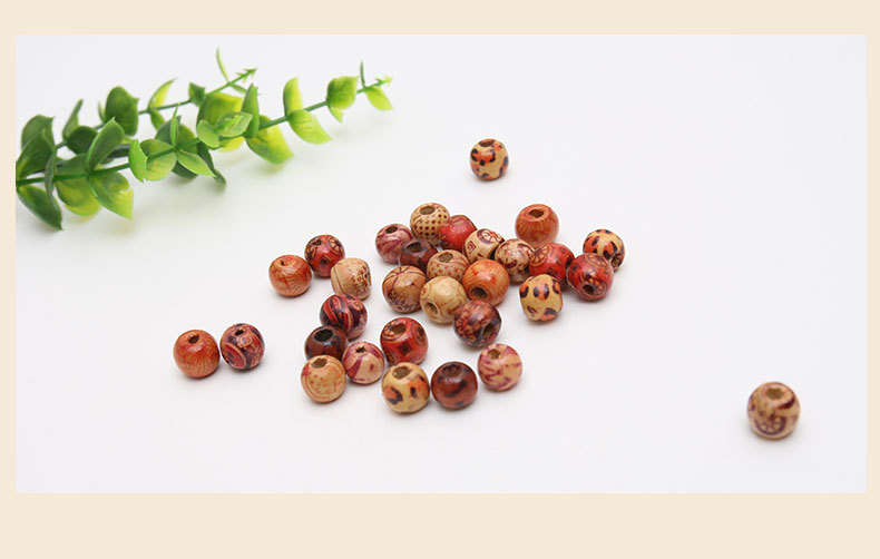 小孔印花木珠_07