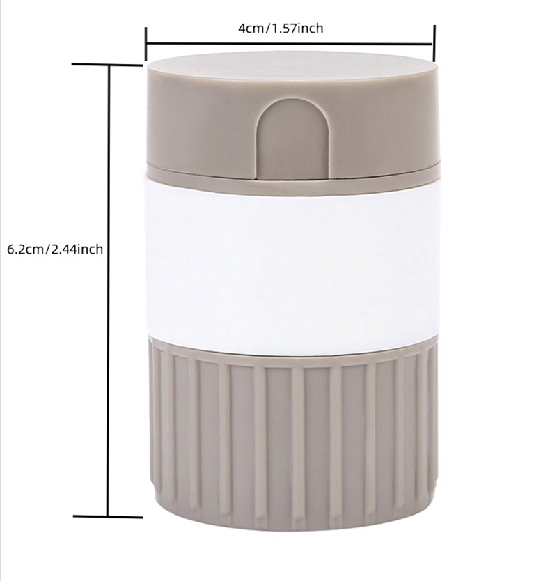 Medicine cutter, grinder, powder grinder, medicine box, baby and pet medicine cutter, German household portable new four-in-one pic 2