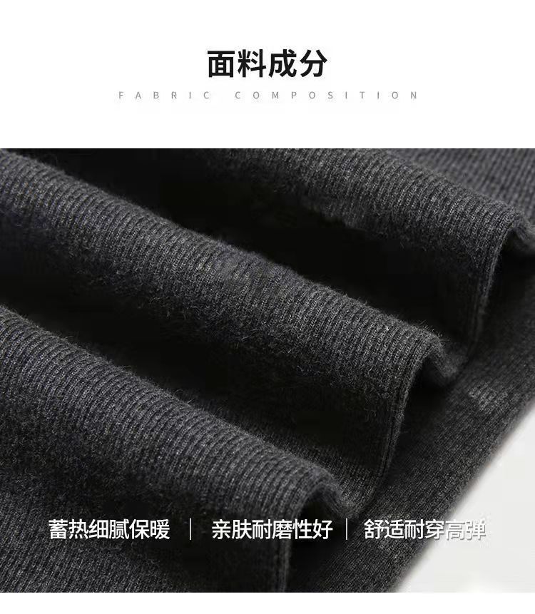 For the 2022 autumn and winter season, women can wear high-waisted, slimming, high-elastic and warm leggings on the outside pic 4