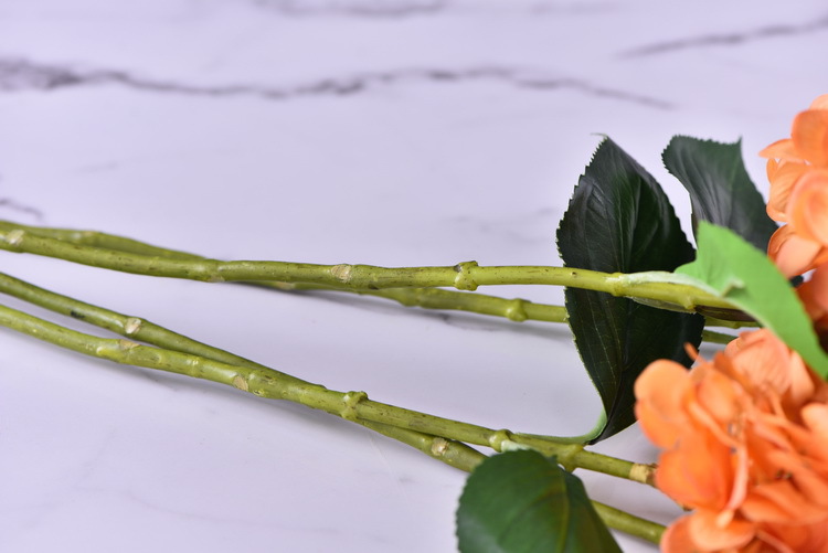 Factory supply of artificial hydrangeas, high-end hydrangea wholesale, wedding, home, hotel landscaping, main flowers, decorative artificial flowers pic 15