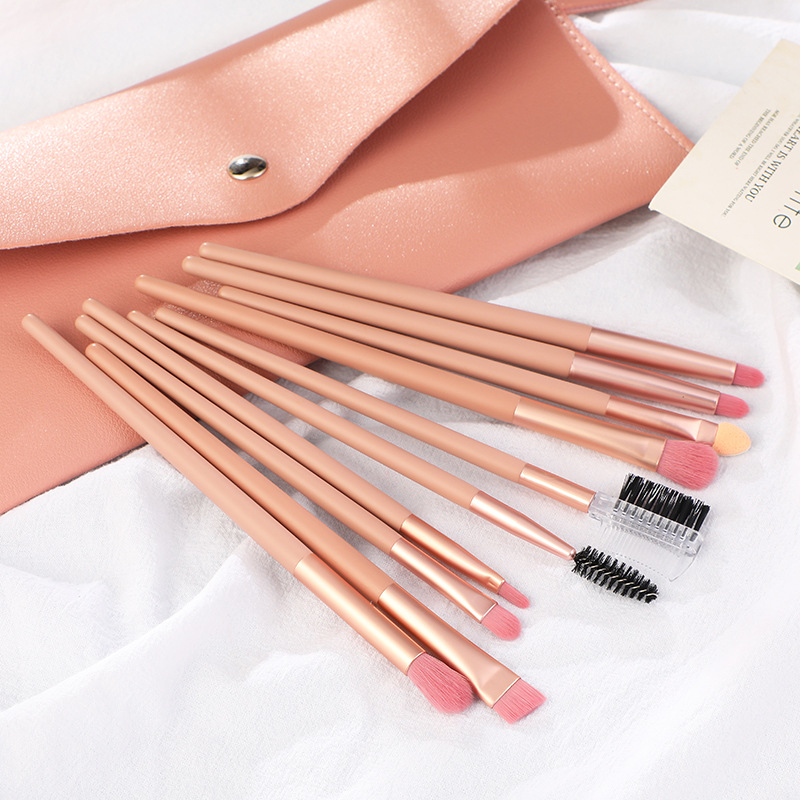Fashionable 13 macaron-colored beauty brushes, super soft loose powder blush, affordable foundation brushes in full stock pic 7