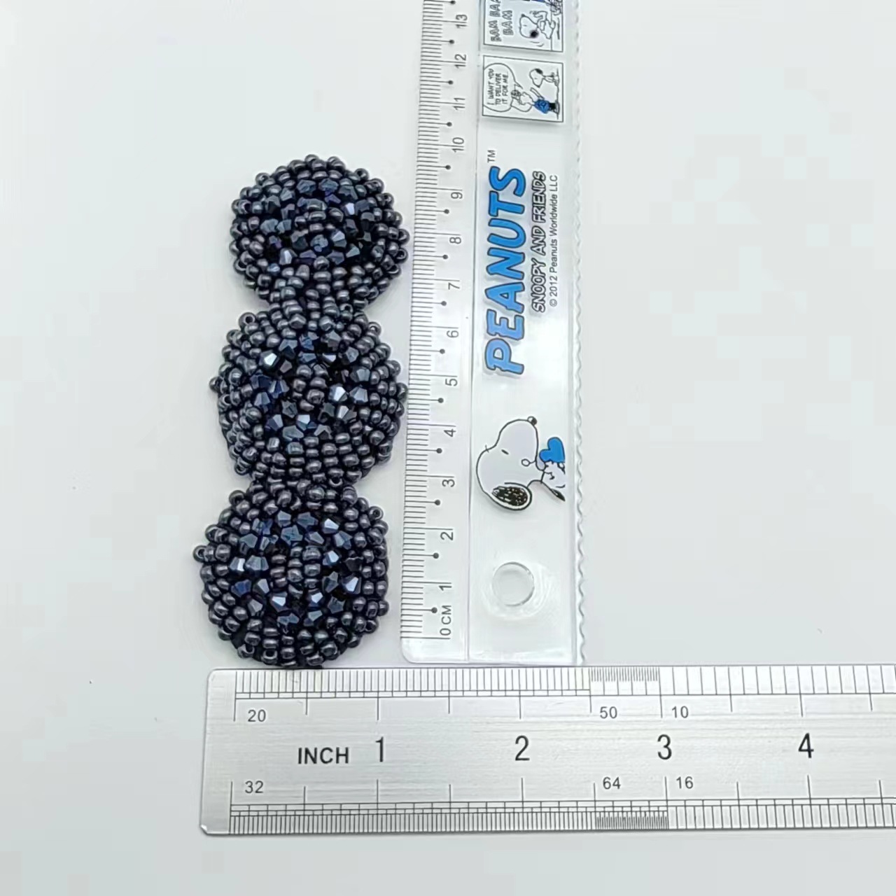 跨境手缝珠子鞋配件几何圆形民族风鞋帽diy配饰手工服装辅料现货详情7