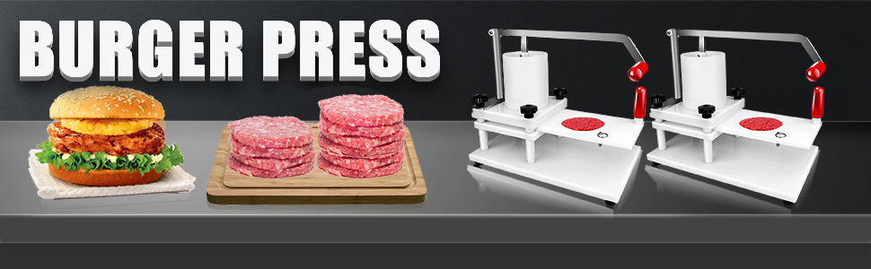 The new type of plastic hamburger forming machine, export hand-pressed PE hamburger machine and meat Patty making machine pic 1