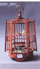 Supply high-end wooden birdcages. Bamboo birdcages (picture) Wholesale iron birdcages pic 28