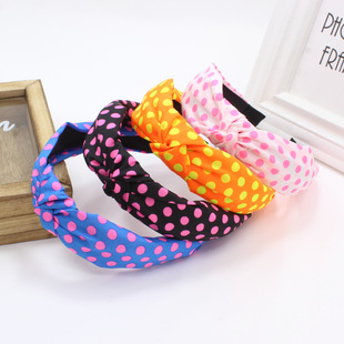 女时尚气质洗脸发卡发箍 ins新款百搭网红压发宽边蝴蝶结头箍发饰详情11