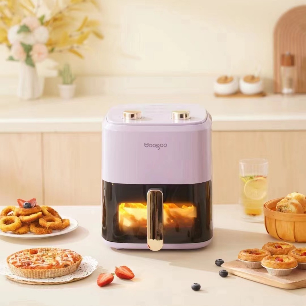 空气炸锅家用2024新款不锈钢无油烟全自动薯条机多功能电炸锅烤箱详情6