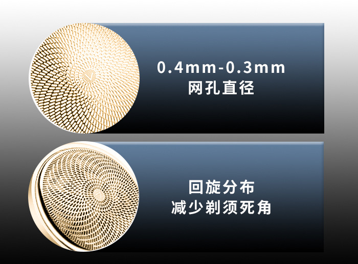 科美/KEMEI新款液晶数显刮胡刀迷你刀头可拆卸精密刀网电动剃须刀KM-C57详情7