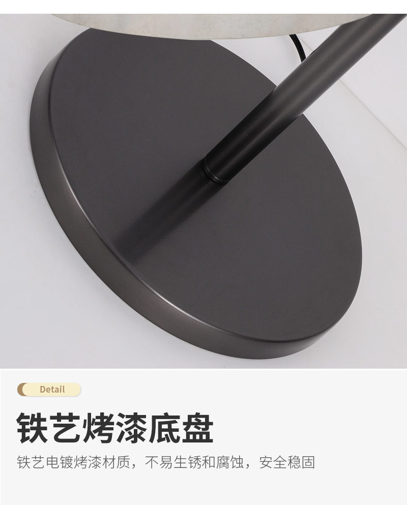 Floor lamp, a Nordic retro minimalist luxury hotel bedroom bedside table lamp pic 18