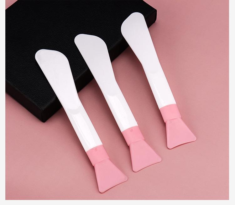 Double-headed silicone mask brush, makeup brush, facial cleanser, facial mask stick, beauty application tool factory direct sales, exclusive for foreign trade, exclusive for foreign trade pic 9