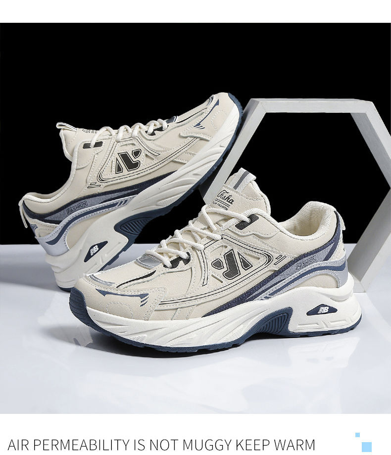 2024秋季开学季休闲运动男鞋老爹鞋子防臭网面透气高颜值跑步鞋男详情13