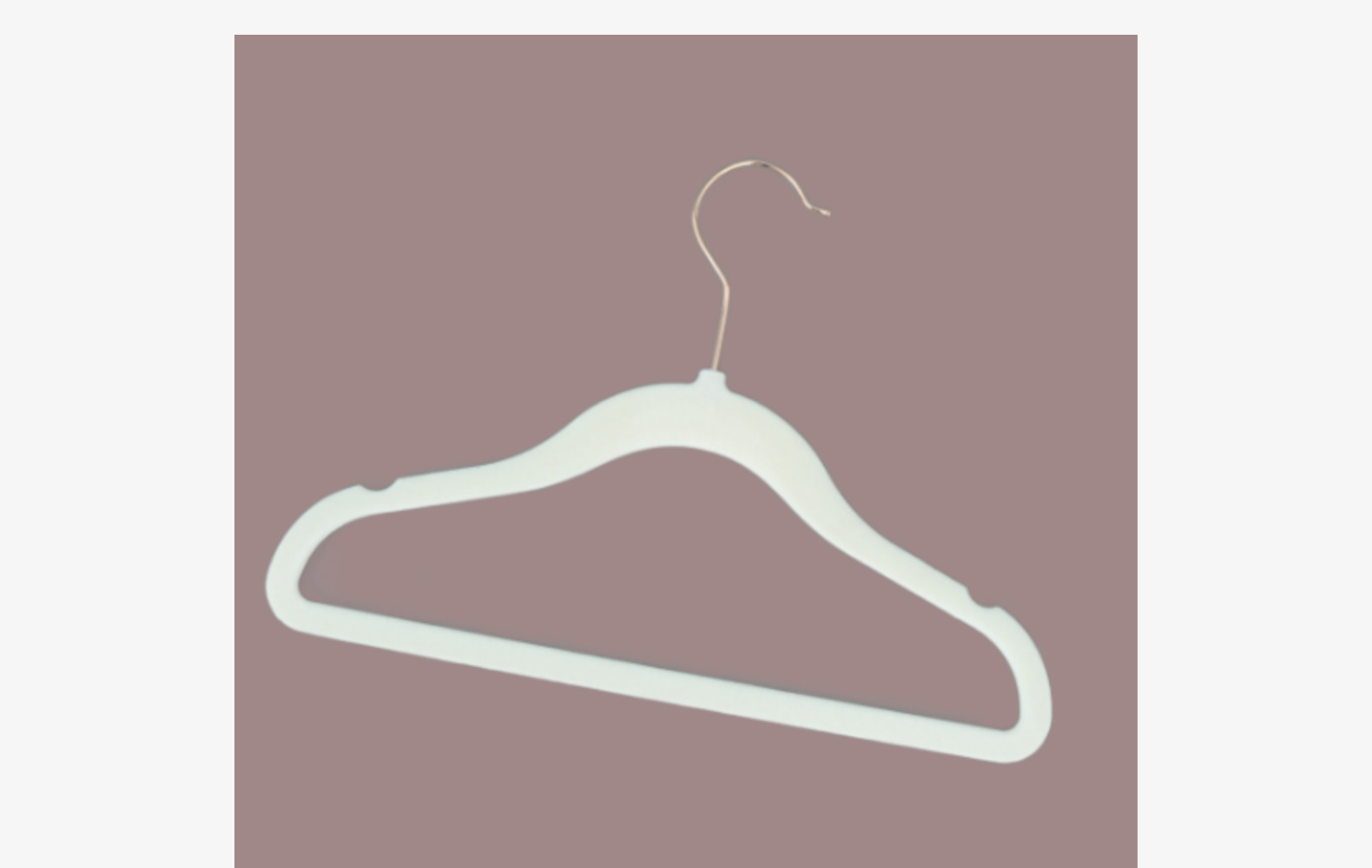 30CM豪华儿童防滑衣架baby专用透光植绒衣架妈妈必备宝宝服装衣架详情1